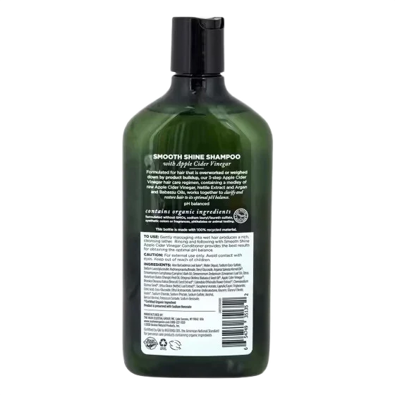 Smooth Shine Apple Cider Vinegar Shampoo