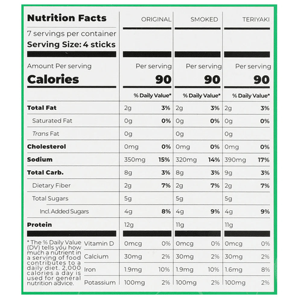 Vegan Mini Snack Sticks (12 CT)