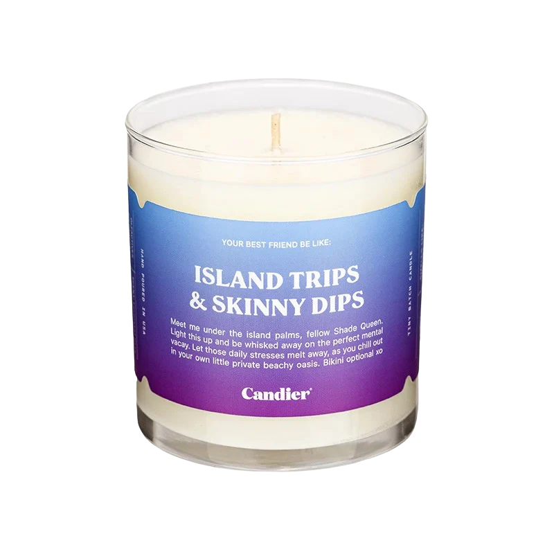 Island Trips And Skinny Dips Candle
