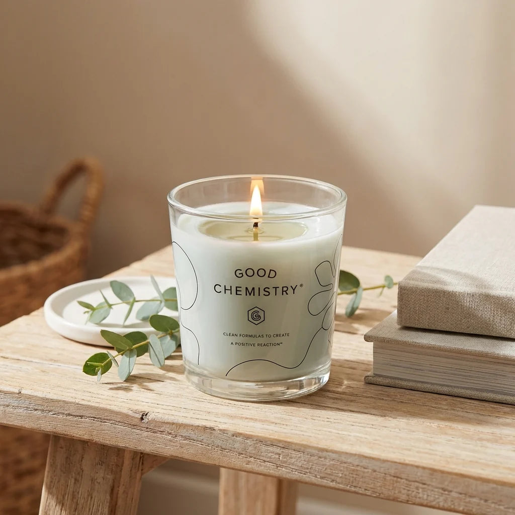 Bistro Glass Candle - Sea Salt + Soothe