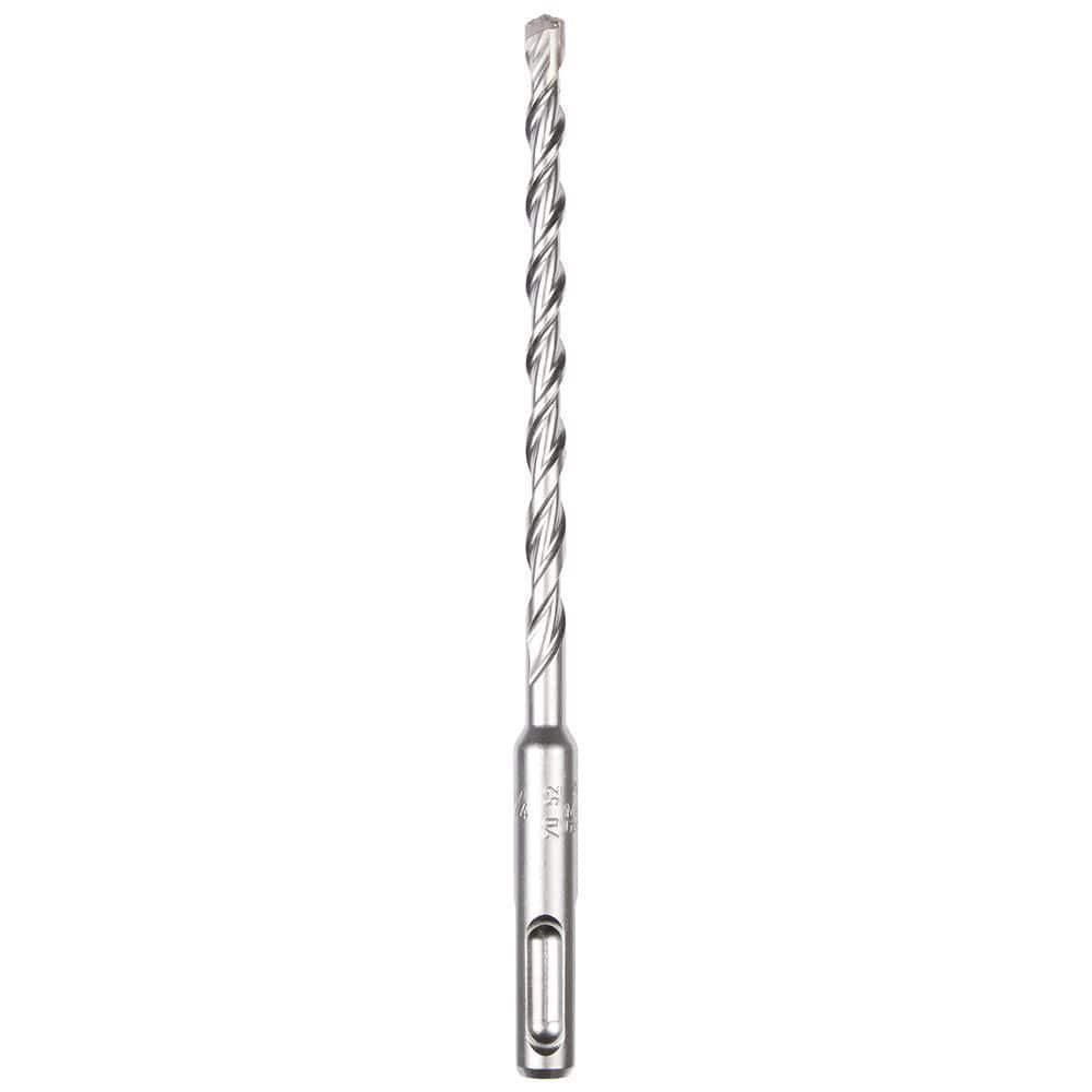 1/4 in. x 6 in. 2-Cutter SDS-PLUS Carbide Drill Bit
