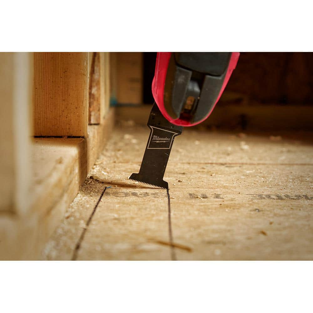 1-3/8 in. High Carbon Steel Universal Fit Wood Cutting Multi-Tool Oscillating Blade (3-Pack)