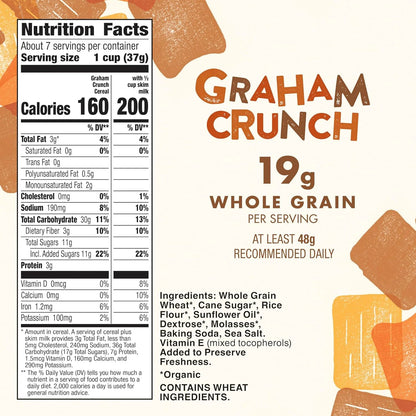 Organic Graham Crunch Cereal