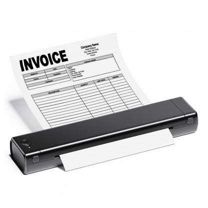 Print A4 documents anywhere, no ink and no desk setup.