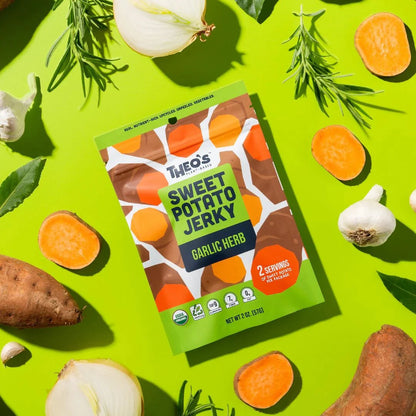 Organic Garlic Herb Sweet Potato Jerky