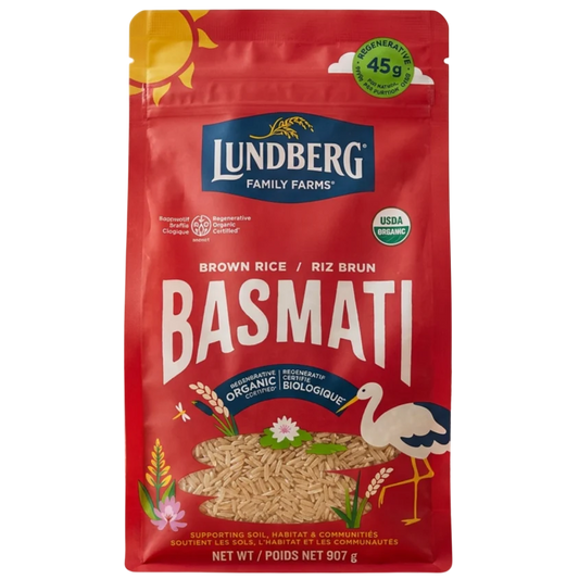 Organic California Brown Basmati Rice