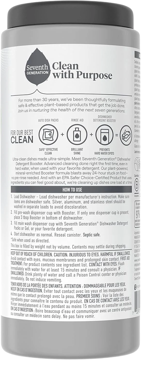 Dishwasher Detergent Booster - Fresh Citrus