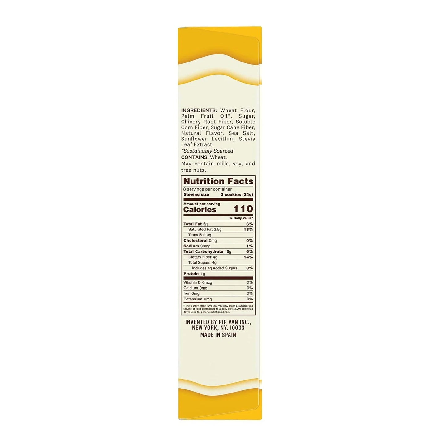 Leos Golden Vanilla Sandwich Creme Cookies (4 Pack)
