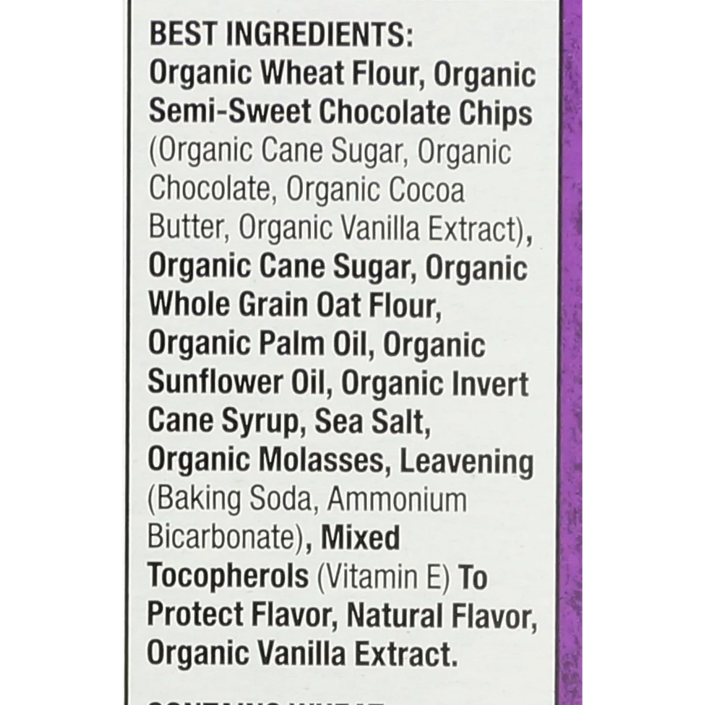 Organic Chocolate Chip Cookie Bites (10 CT)