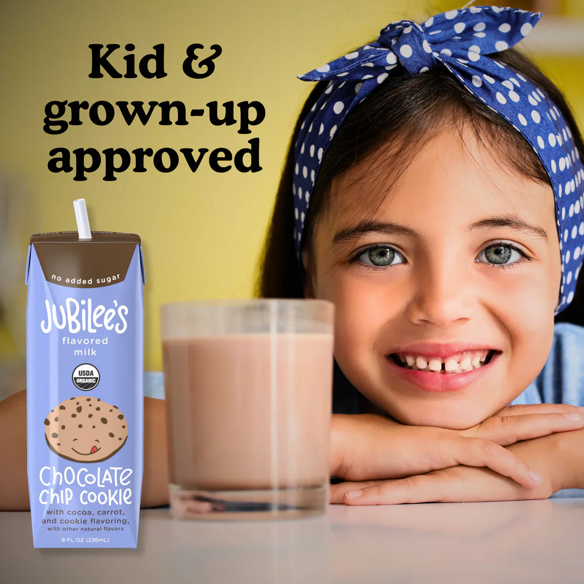 Organic Whole Flavored Milk - Chocolate Chip Cookie (12 Pack)
