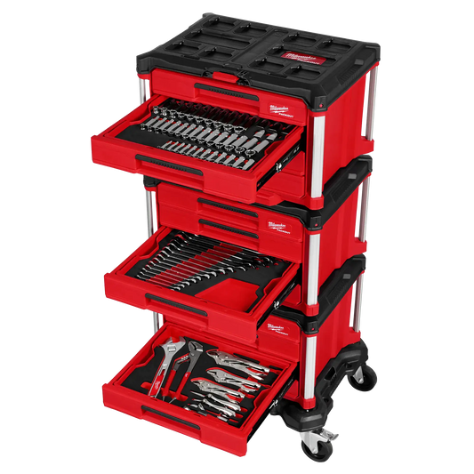 366-Pcs Master Mechanics Hand Tool Set with PACKOUTTM Drawers and Dolly