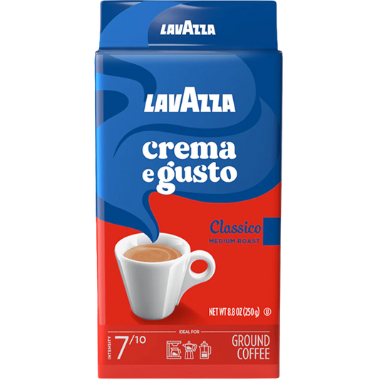 Crema E Gusto Dark Roast Ground Coffee