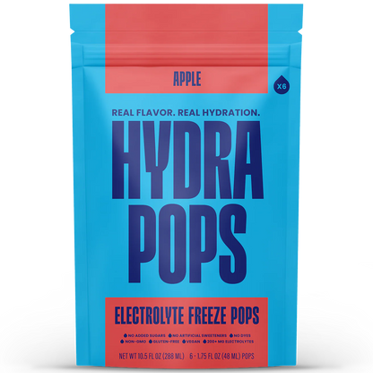 Hydra Pops Apple Electrolyte Freeze Pops (6 CT)