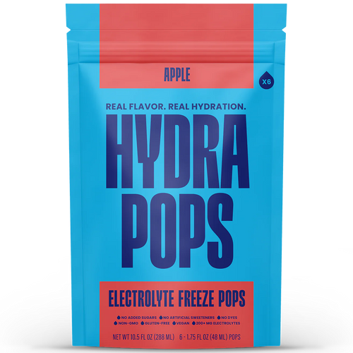 Hydra Pops Apple Electrolyte Freeze Pops (6 CT)