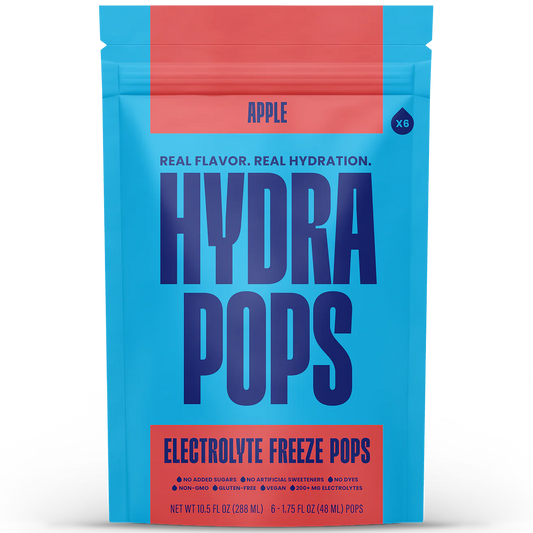 Hydra Pops Apple Electrolyte Freeze Pops (6 CT)