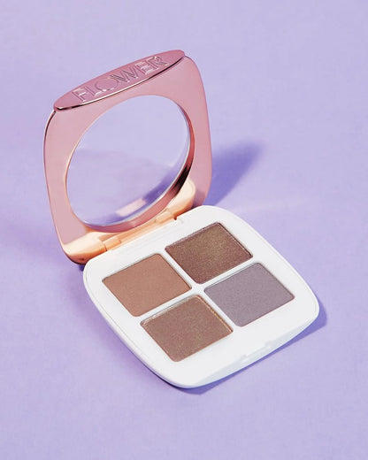 Petal Play Shadow Quad - Black Iris