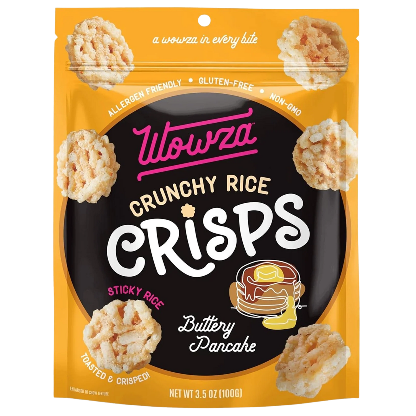 Buttery Pancake Crunchy Rice Crisps