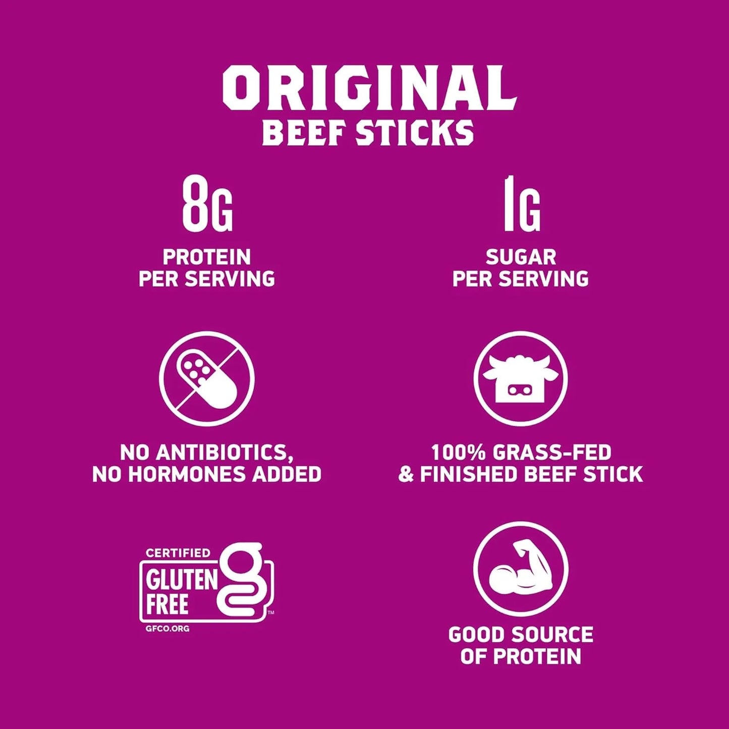 Original Beef Snack Sticks (24 Pack)
