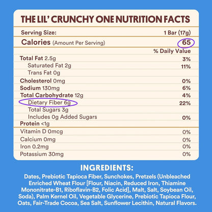 Crunchy Lil Ones Candy Bars