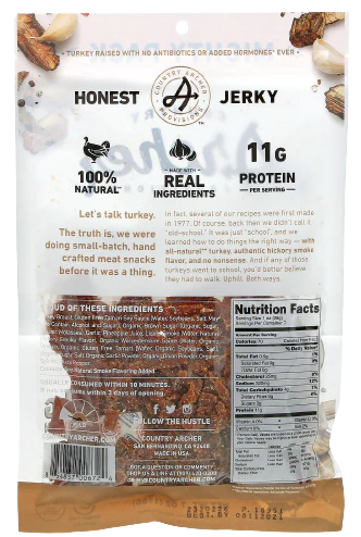 Hickory Smoke Turkey Jerky