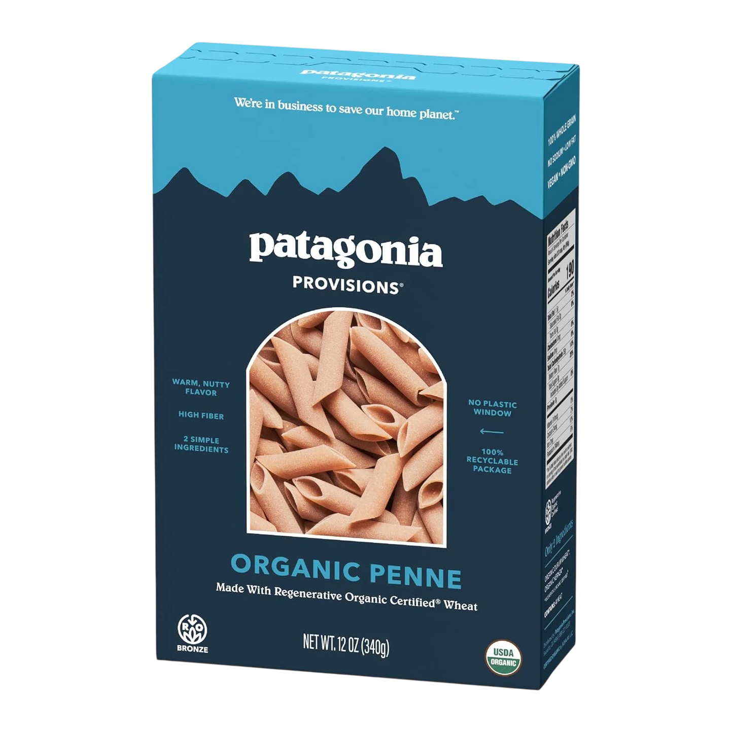 Regenerative Organic Certified Penne Pasta