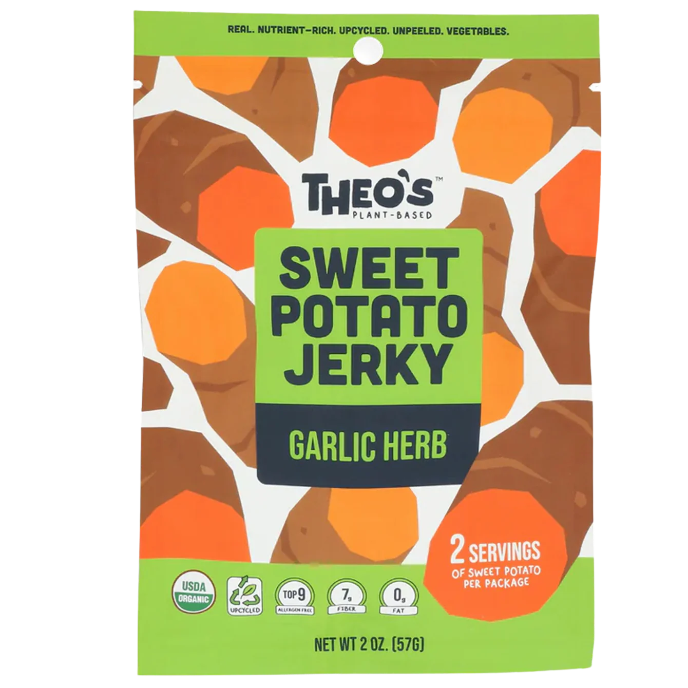 Organic Garlic Herb Sweet Potato Jerky