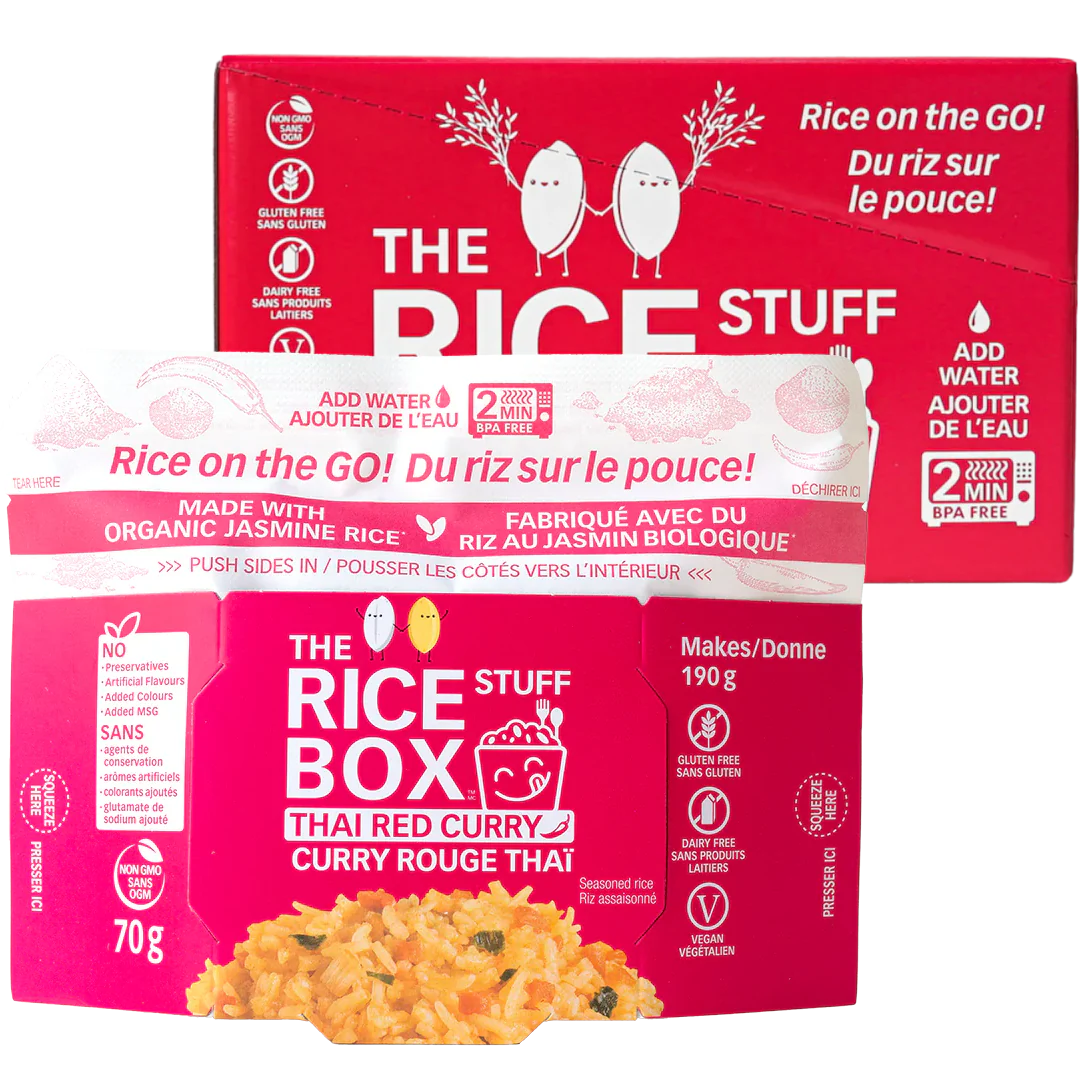 Instant Thai Red Curry Rice Box (6 Pack)