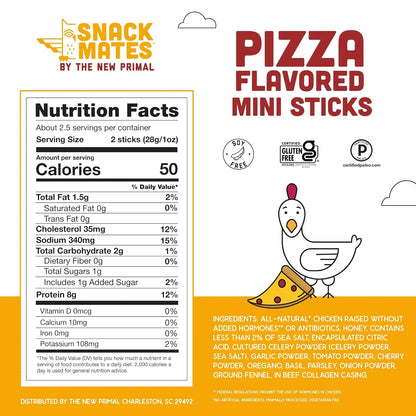 Snack Mates Chicken Pizza Stick (8 CT)