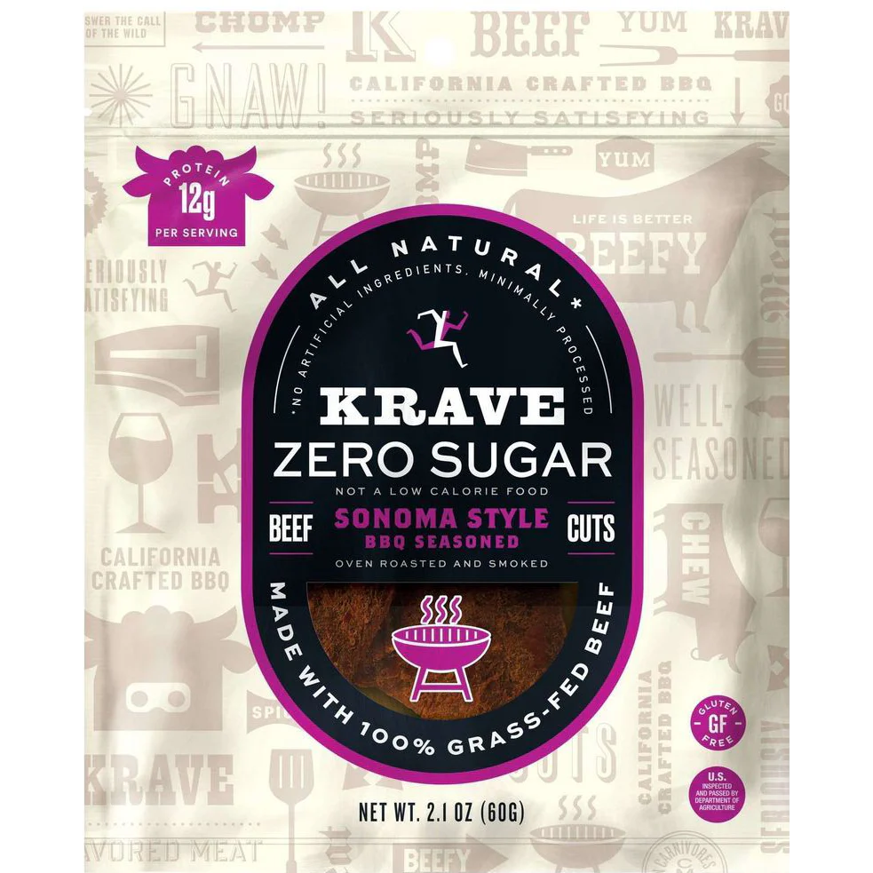 Sonoma Style Zero Sugar BBQ Beef Jerky
