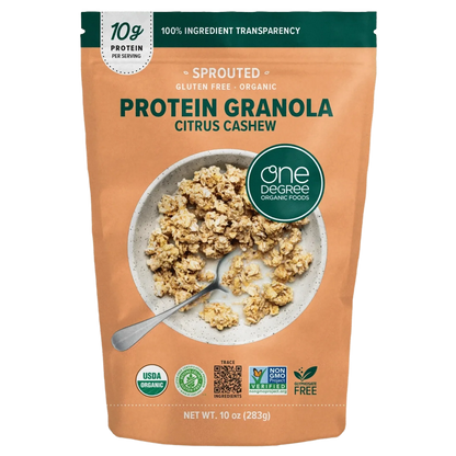 Organic Protein Citrus Cashew Granola