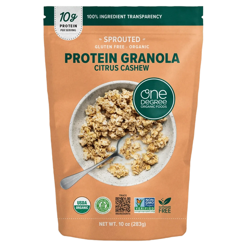 Organic Protein Citrus Cashew Granola