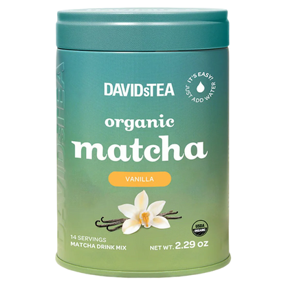 Organic Vanilla Matcha Tea Tin