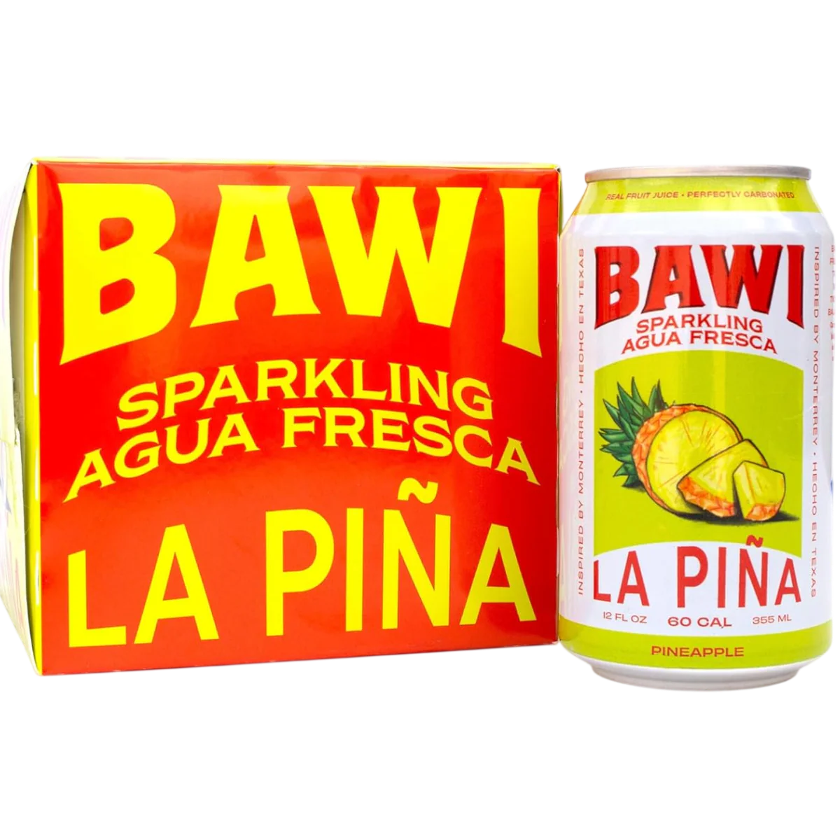 Sparkling Agua Fresca La Pi?a ¨C Pineapple (4 Pack)