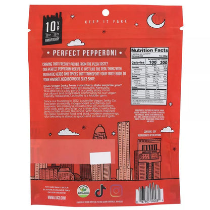 Pepperoni Vegan Jerky