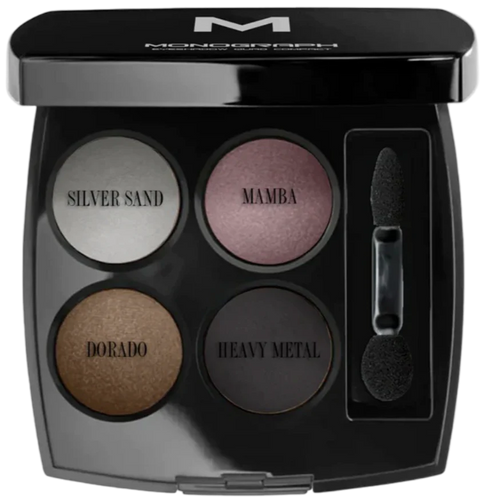 Monograph Eyeshadow Quads 3 - Mandy Pink, Quick Sand, Sand Dune, Birch