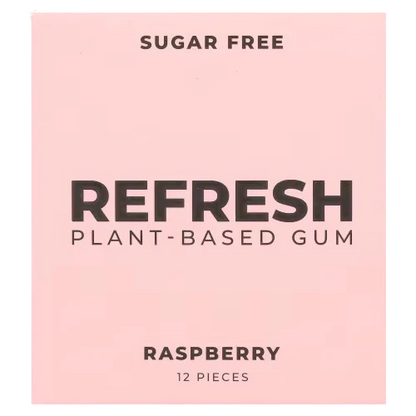 Raspberry Plant Based Gum (12 Pack)