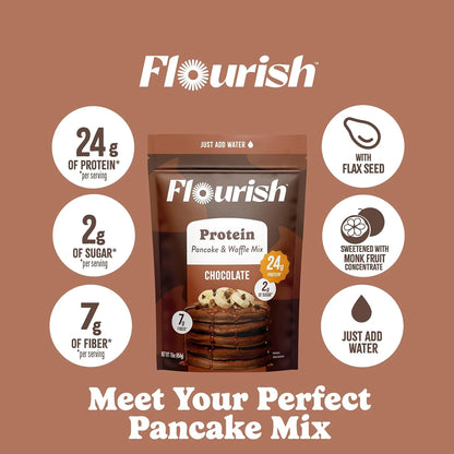 Chocolate Protein Pancake & Waffle Mix
