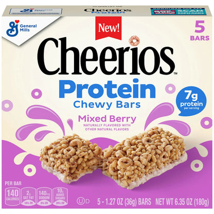 Protein Cereal Bars - Mixed Berry (5 CT)