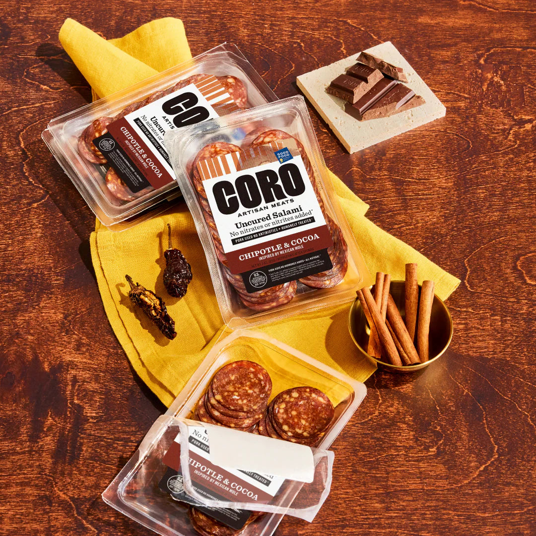 Uncured Sliced Salami - Chipotle & Cocoa