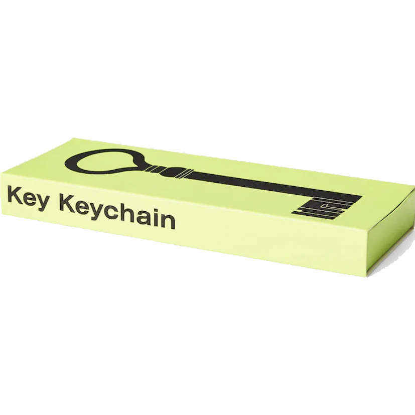Reality Key Keychain - Chartreuse