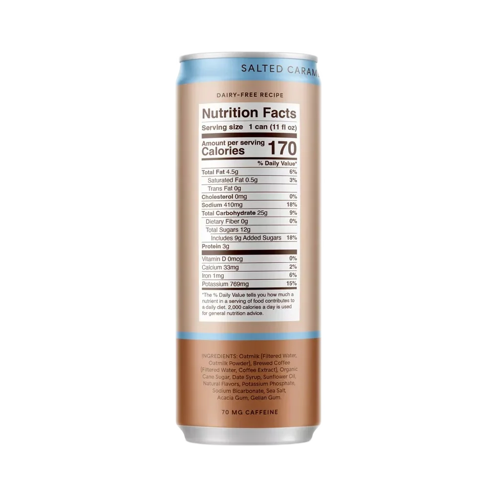 Oat Milk Salted Caramel Latte (12 CT)