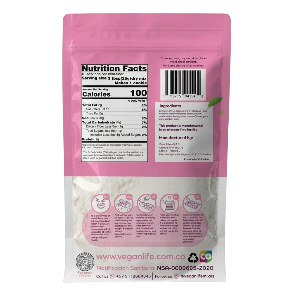 Vegan Mixes Cookie Vanilla Mix