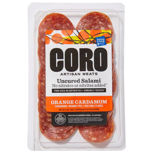 Uncured Orange Cardamom Salami