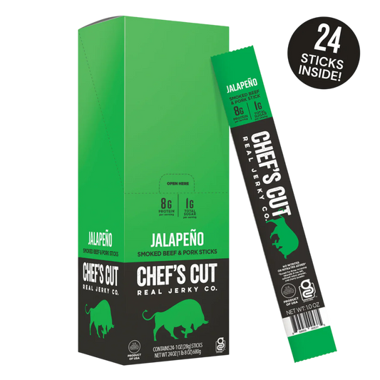 Jalapeno Cheddar Pork & Beef Stick (24 CT)