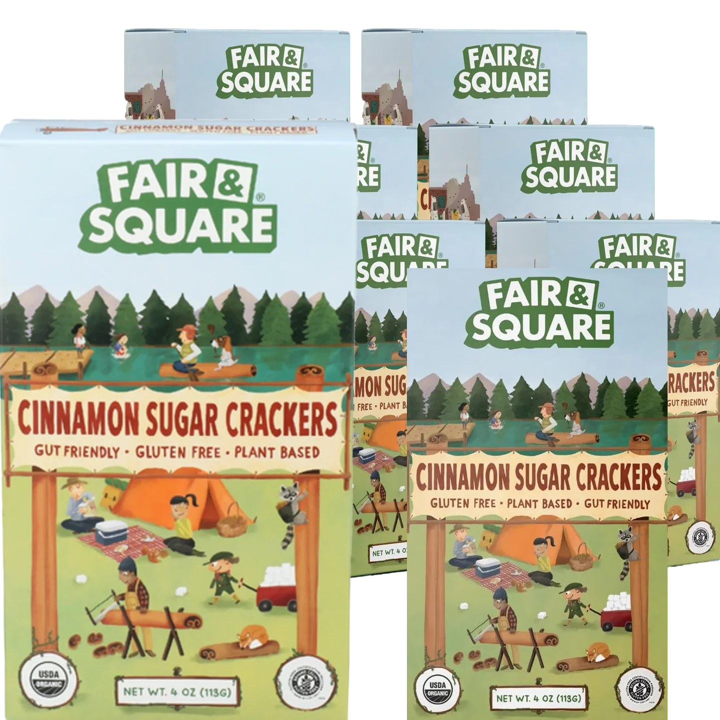 Cinnamon Sugar Crackers (8 Pack)