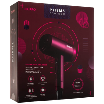 Prisma Pro Dryer with Adjustable Airflow Technology - Red