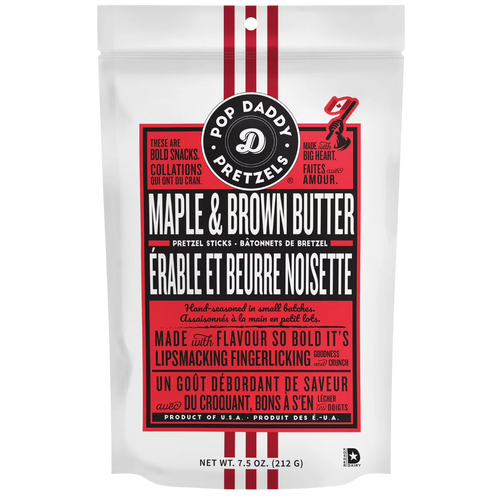 Maple Brown Butter Pretzels