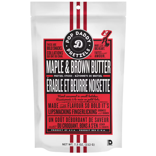 Maple Brown Butter Pretzels