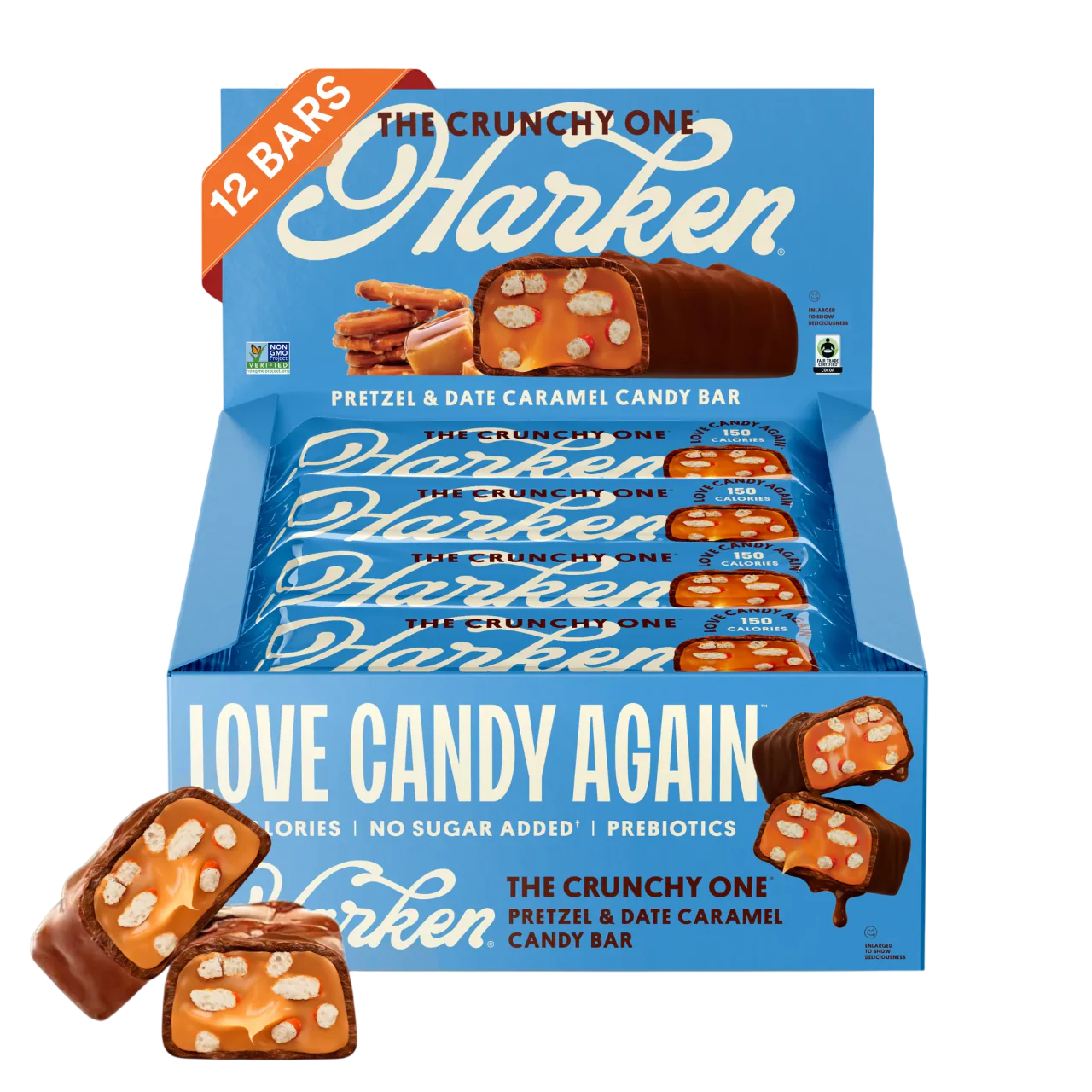 Chocolate Pretzel Caramel Date Bar (12 CT)