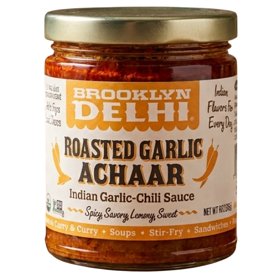 Roasted Garlic Achaar